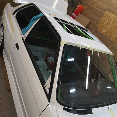 BMW E30 M3 – Martini design fóliázás – 2. kép