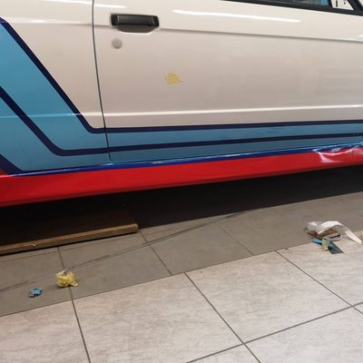 BMW E30 M3 – Martini design fóliázás – 21. kép