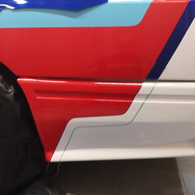 BMW E30 M3 – Martini design fóliázás – 26. kép