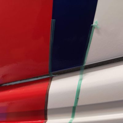 BMW E30 M3 – Martini design fóliázás – 27. kép