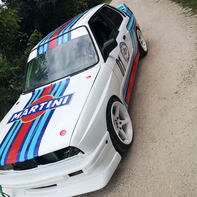 BMW E30 M3 – Martini design fóliázás – 34. kép