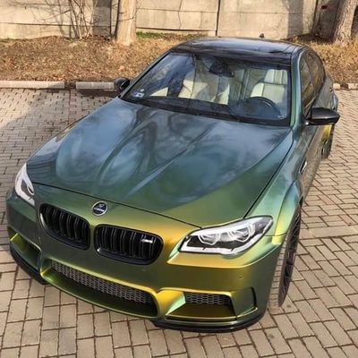 BMW M5 F10 Hamann – Avery Supreme Satin Fresh Spring – 1. kép