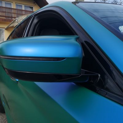 BMW M5 F90 – 3M SP276 Satin Flip Caribbean Shimmer – 4. kép