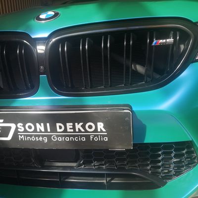 BMW M5 F90 – 3M SP276 Satin Flip Caribbean Shimmer – 7. kép