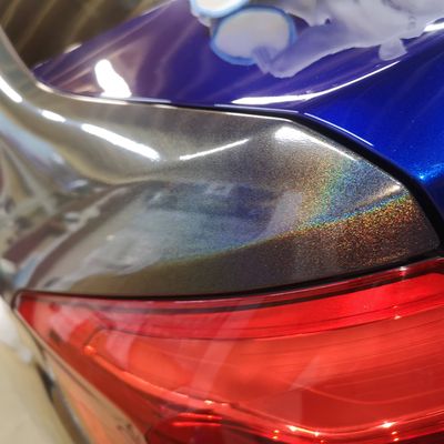 BMW M5 F90 – Avery Dennison Gloss Metallic Prismatic Grey – 15. kép