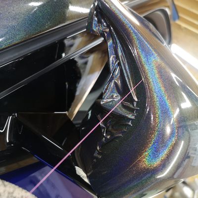 BMW M5 F90 – Avery Dennison Gloss Metallic Prismatic Grey – 27. kép
