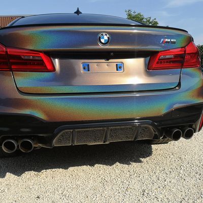 BMW M5 F90 – Avery Dennison Gloss Metallic Prismatic Grey – 44. kép