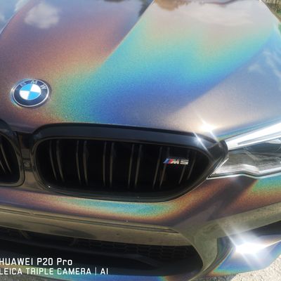 BMW M5 F90 – Avery Dennison Gloss Metallic Prismatic Grey – 61. kép