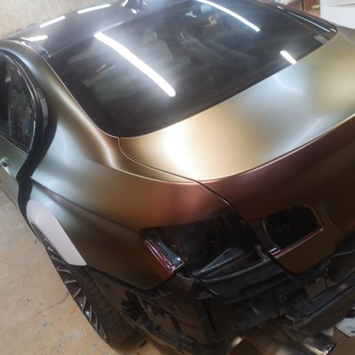 BMW M5 Hamann F10 – 3M Satin Flip Volcanic Flare – 20. kép