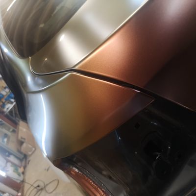 BMW M5 Hamann F10 – 3M Satin Flip Volcanic Flare – 22. kép