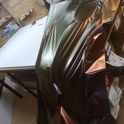 BMW M5 Hamann F10 – 3M Satin Flip Volcanic Flare – 34. kép