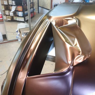 BMW M5 Hamann F10 – 3M Satin Flip Volcanic Flare – 37. kép