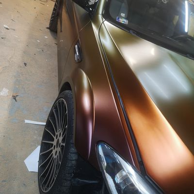 BMW M5 Hamann F10 – 3M Satin Flip Volcanic Flare – 42. kép