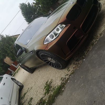 BMW M5 Hamann F10 – 3M Satin Flip Volcanic Flare – 51. kép