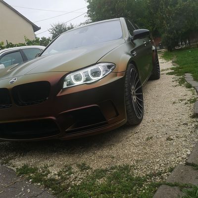 BMW M5 Hamann F10 – 3M Satin Flip Volcanic Flare – 52. kép