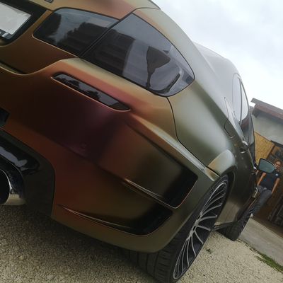 BMW M5 Hamann F10 – 3M Satin Flip Volcanic Flare – 57. kép