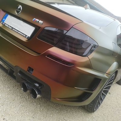 BMW M5 Hamann F10 – 3M Satin Flip Volcanic Flare – 58. kép