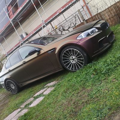 BMW M5 Hamann F10 – 3M Satin Flip Volcanic Flare – 60. kép