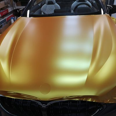 BMW M8 Competition – Avery Supreme Satin Metallic Energetic Yellow + PPF – 21. kép