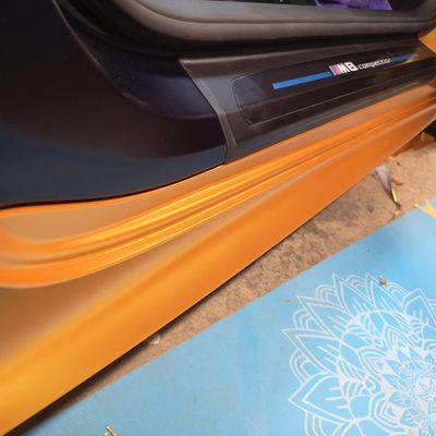 BMW M8 Competition – Avery Supreme Satin Metallic Energetic Yellow + PPF – 37. kép