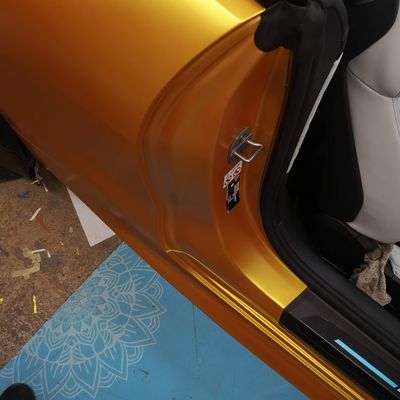 BMW M8 Competition – Avery Supreme Satin Metallic Energetic Yellow + PPF – 39. kép