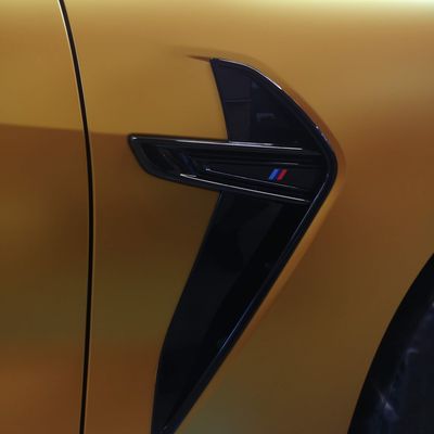 BMW M8 Competition – Avery Supreme Satin Metallic Energetic Yellow + PPF – 42. kép