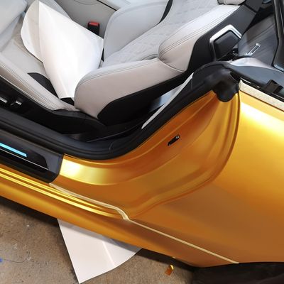 BMW M8 Competition – Avery Supreme Satin Metallic Energetic Yellow + PPF – 47. kép