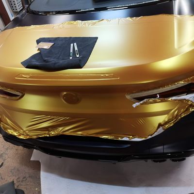 BMW M8 Competition – Avery Supreme Satin Metallic Energetic Yellow + PPF – 53. kép