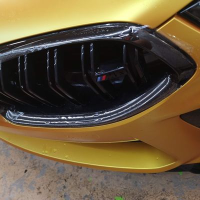 BMW M8 Competition – Avery Supreme Satin Metallic Energetic Yellow + PPF – 58. kép