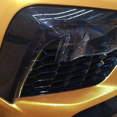 BMW M8 Competition – Avery Supreme Satin Metallic Energetic Yellow + PPF – 63. kép