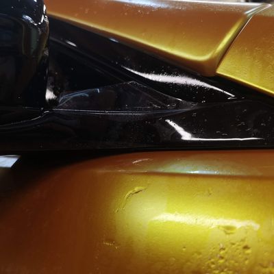 BMW M8 Competition – Avery Supreme Satin Metallic Energetic Yellow + PPF – 67. kép