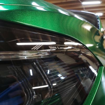 BMW X6 M Competition – Avery Supreme Gloss Metallic Radioactive + PPF – 2. kép