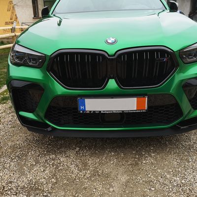 BMW X6 M Competition – Avery Supreme Gloss Metallic Radioactive + PPF – 7. kép