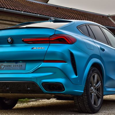 BMW X6 M50i – 3M Satin Ocean Shimmer + PPF – 5. kép