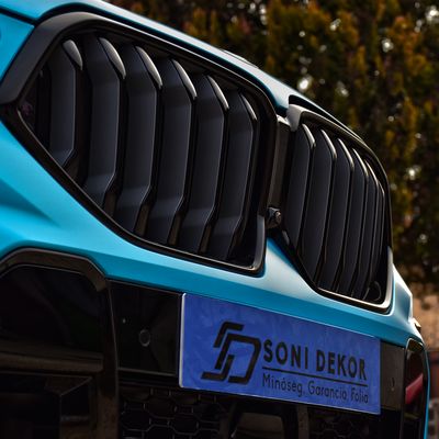 BMW X6 M50i – 3M Satin Ocean Shimmer + PPF – 10. kép