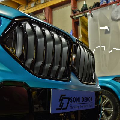 BMW X6 M50i – 3M Satin Ocean Shimmer + PPF – 16. kép