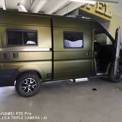 Citroën 4x4 lakóbusz – 3M Satin Flip Volcanic Flare – 6. kép
