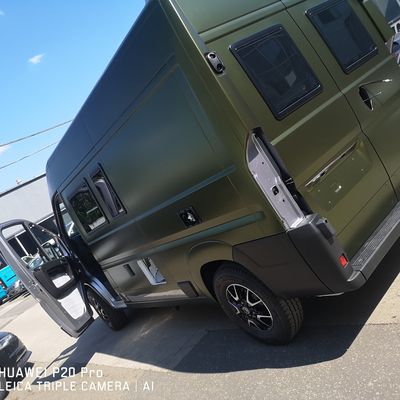 Citroën 4x4 lakóbusz – 3M Satin Flip Volcanic Flare – 13. kép