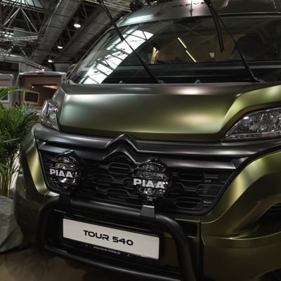 Citroën 4x4 lakóbusz – 3M Satin Flip Volcanic Flare – 21. kép