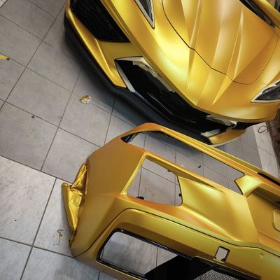 Corvette C8 – Avery Supreme Satin Metallic Energetic Yellow – 9. kép