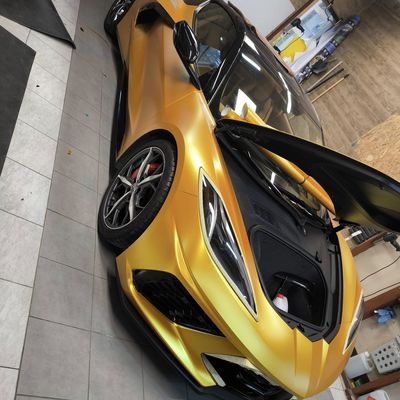 Corvette C8 – Avery Supreme Satin Metallic Energetic Yellow – 18. kép