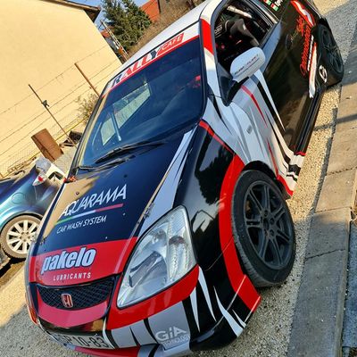Honda Civic Type R – Rónavölgyi Endre 2WD rally design – 3. kép