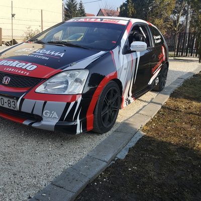 Honda Civic Type R – Rónavölgyi Endre 2WD rally design – 10. kép