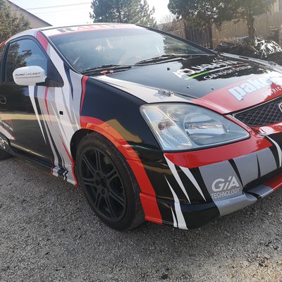 Honda Civic Type R – Rónavölgyi Endre 2WD rally design – 12. kép