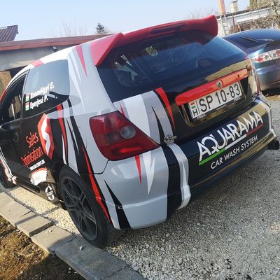 Honda Civic Type R – Rónavölgyi Endre 2WD rally design – 19. kép