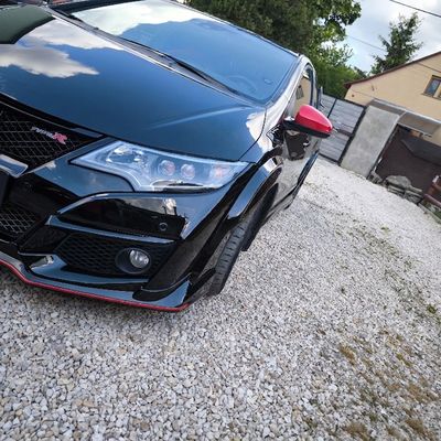 Honda Civic Type R – Skyfol PPF front egyedi mintázással – 1. kép