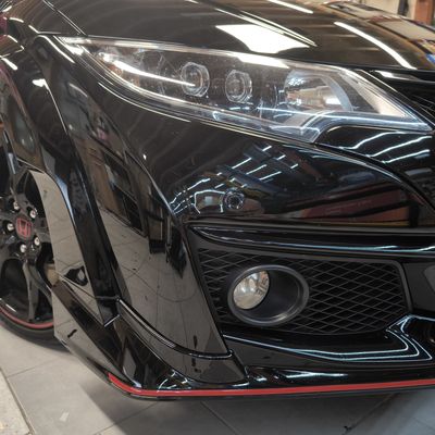Honda Civic Type R – Skyfol PPF front egyedi mintázással – 3. kép