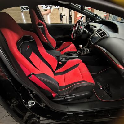 Honda Civic Type R – Skyfol PPF front egyedi mintázással – 10. kép