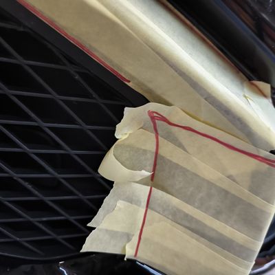 Honda Civic Type R – Skyfol PPF front egyedi mintázással – 25. kép