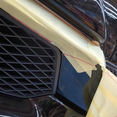 Honda Civic Type R – Skyfol PPF front egyedi mintázással – 26. kép